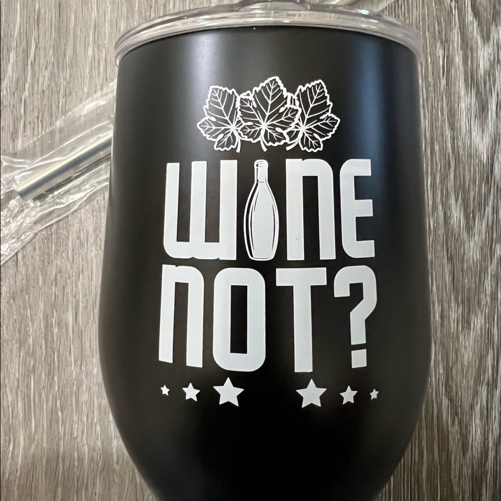 12oz Wine Tumbler 🍷